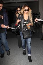 VANESSA HUDGENS at LAX Airport in Los Angeles 0805