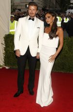 VICTORIA BECKHAM at MET Gala 2014 in New York