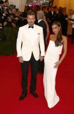 VICTORIA BECKHAM at MET Gala 2014 in New York
