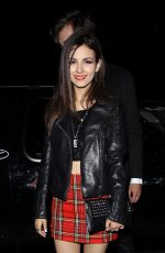 VICTORIA JUSTICE Leaves Roxy Theatre in West Hollywood