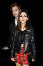 VICTORIA JUSTICE Leaves Roxy Theatre in West Hollywood