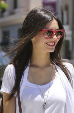VICTORIA JUSTICE Out and About in Beverly Hills 3005