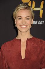YVONNE STRAHOVSKI at 24: Live Another Day World Premiere Event in New York