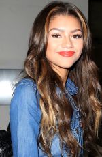 ZENDAYA COLEMAN in Jeans Out and About in New York