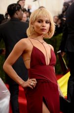 ZOE KRAVITZ at MET Gala 2014 in Ney York