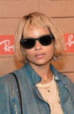 ZOE KRAVITZ at Ray-ban Celebrates District 1937 in New York