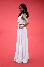 ZOE SALDANA at Grace of Monaco Premiere at Cannes Film Festival 2014