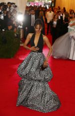 ZOE SALDANA at MET Gala 2014 in Ney York