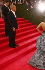 ZOE SALDANA at MET Gala 2014 in Ney York