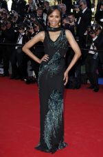 ZOE SALDANA at Mr Turner Premiere at Cannes Film Festival