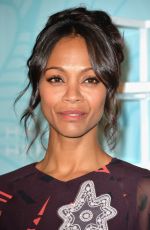 ZOE SALDANA at Step Up Inspiration Awards 2014 in Beverly Hills