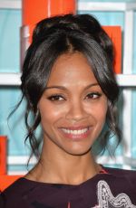 ZOE SALDANA at Step Up Inspiration Awards 2014 in Beverly Hills