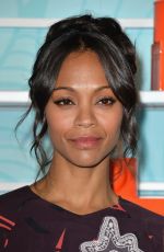 ZOE SALDANA at Step Up Inspiration Awards 2014 in Beverly Hills