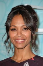 ZOE SALDANA at Step Up Inspiration Awards 2014 in Beverly Hills