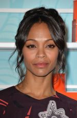 ZOE SALDANA at Step Up Inspiration Awards 2014 in Beverly Hills