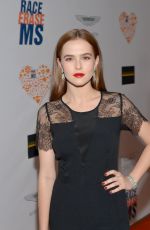 ZOEY DEUTCH at Race to Erase Ms, 2014 in Century City