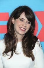 ZOOEY DESCHANEL at FOX Upfront Presentation in New York