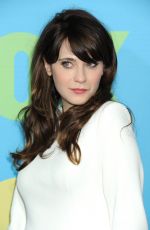 ZOOEY DESCHANEL at FOX Upfront Presentation in New York