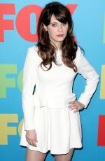 ZOOEY DESCHANEL at FOX Upfront Presentation in New York