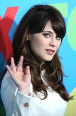 ZOOEY DESCHANEL at FOX Upfront Presentation in New York