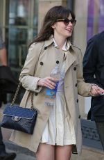 ZOOEY DESCHANEL Out and About in Vancouver