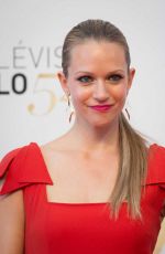 A.J. COOK at 2014 Monte Carlo TV Festival Closing Ceremony