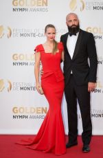 A.J. COOK at 2014 Monte Carlo TV Festival Closing Ceremony