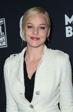 ABBIE CORNISH at Montblanc and Urban Arts 24 Hr Plays in Santa Monica