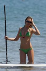 ABIGAIL ABBEY CLANCY in Bikini Paddleboarding in Hawaii