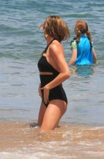 ABIGAIL ABBEY CLANCY in Swimsuit on the Beach in Hawaii