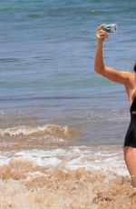 ABIGAIL ABBEY CLANCY in Swimsuit on the Beach in Hawaii