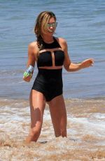 ABIGAIL ABBEY CLANCY in Swimsuit on the Beach in Hawaii
