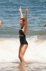 ABIGAIL ABBEY CLANCY in Swimsuit on the Beach in Hawaii