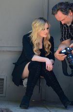 ABIGAIL BRESLIN at a Photoshoot in New York