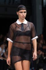ADRIANA LIMA at Givenchy Fashion Show in Paris