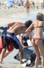 AIDA YESPICA in Bikini at a Beach in Formentera