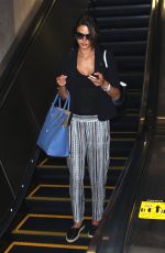 ALESSANDRA AMBROSIO Arriving at LAX 0306