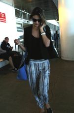 ALESSANDRA AMBROSIO Arriving at LAX 0306