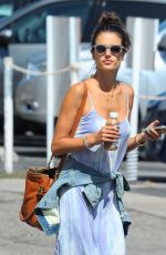 ALESSANDRA AMBROSIO Out and About in Brentwood 0606