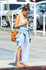 ALESSANDRA AMBROSIO Out and About in Brentwood 0606