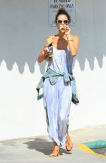 ALESSANDRA AMBROSIO Out and About in Brentwood 0606