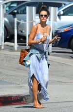 ALESSANDRA AMBROSIO Out and About in Brentwood 0606