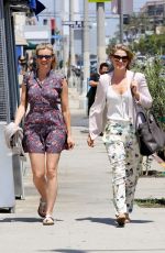 ALI LARTER and AMY SMART Out and About in Los Angeles