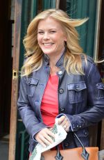 ALISON SWEENEY Leaves Barnes and Noble at Union Square in New York