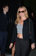 AMANDA HOLDEN Leaves Chiltern Firehouse in London