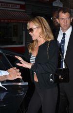 AMANDA HOLDEN Leaves Chiltern Firehouse in London