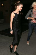 AMBER HEARD Night Out in New York