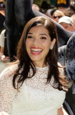 AMERICA FERRERA at How to Train Your Dragon 2 Premiere in London
