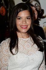 AMERICA FERRERA at How to Train Your Dragon 2 Premiere in London