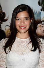 AMERICA FERRERA at How to Train Your Dragon 2 Premiere in London